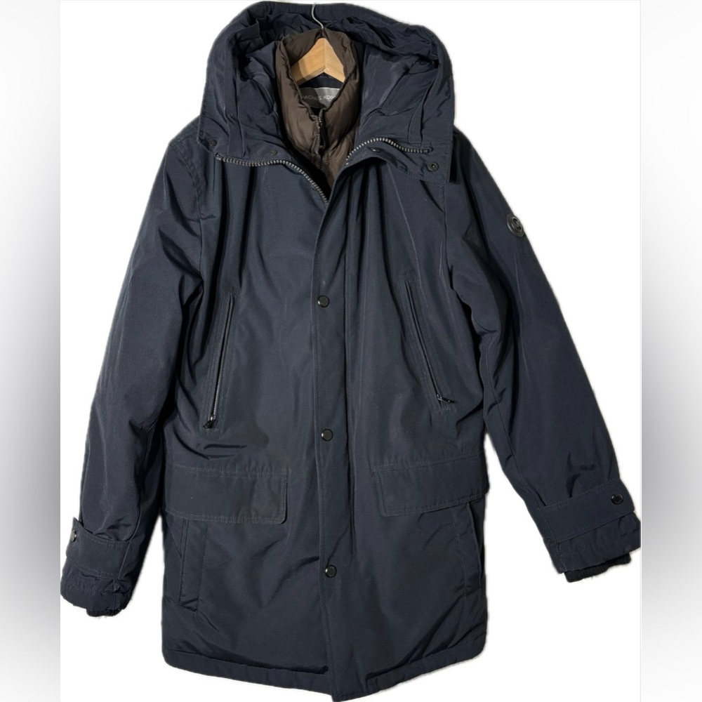 Michael Kors Navy Blue Heavy Winter Jacket